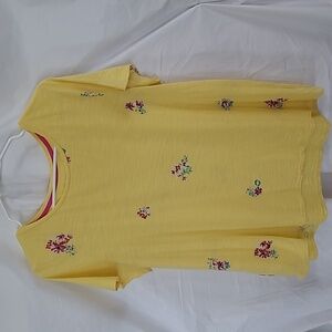 Kim Rogers floral blouse size petite large